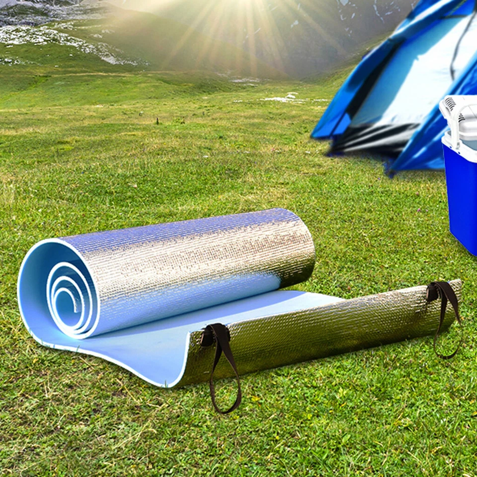 Isomatte Thermomatte Isoliermatte Zeltmatte Bodenmatte Matte mit Alu-Abdichtung - Bild 2 von 2