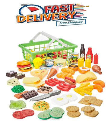 Walmart 100 Piece Play Food Set Walmart Pretend Food Kid