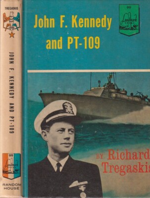 LANDMARK BOOK 99, JOHN F KENNEDY & PT-109, HARDCOVER, PICTURE CVR, 1962, #50800