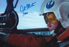 JOHN MORTON signed Autogramm 20x30cm STAR WARS in Person autograph COA