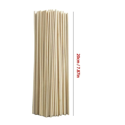 100 Tlg Bambus Holzpflanze Stöcke 20cm Gartenpflanzen Unterstützen Blumenstöcke - Bild 8 von 10