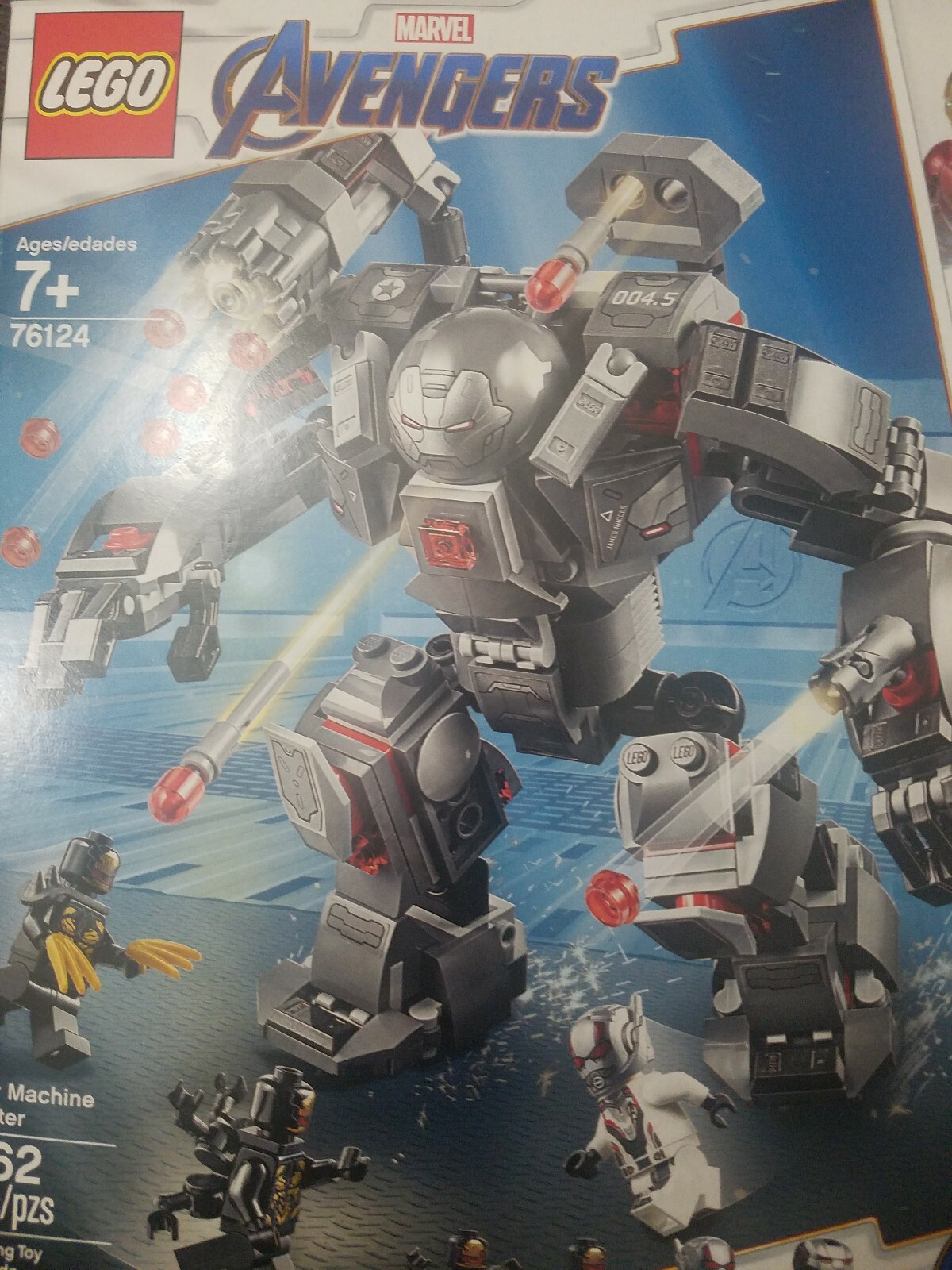 Lego 76124 Marvel Avengers War Machine Buster Building Kit 362 Pieces