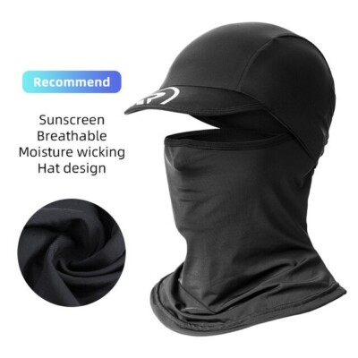ROCKBROS Summer Cap Mask Cooling Balaclava Face Mask UV Protection Hats outdoor