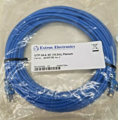 Extron Electronics UTP24-4 50' 26-637-50 PLENUM CABLE