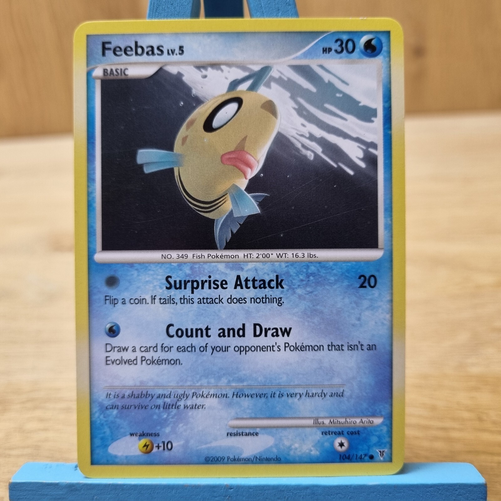 Feebas 104/147 Supreme Victors Pokemon Card