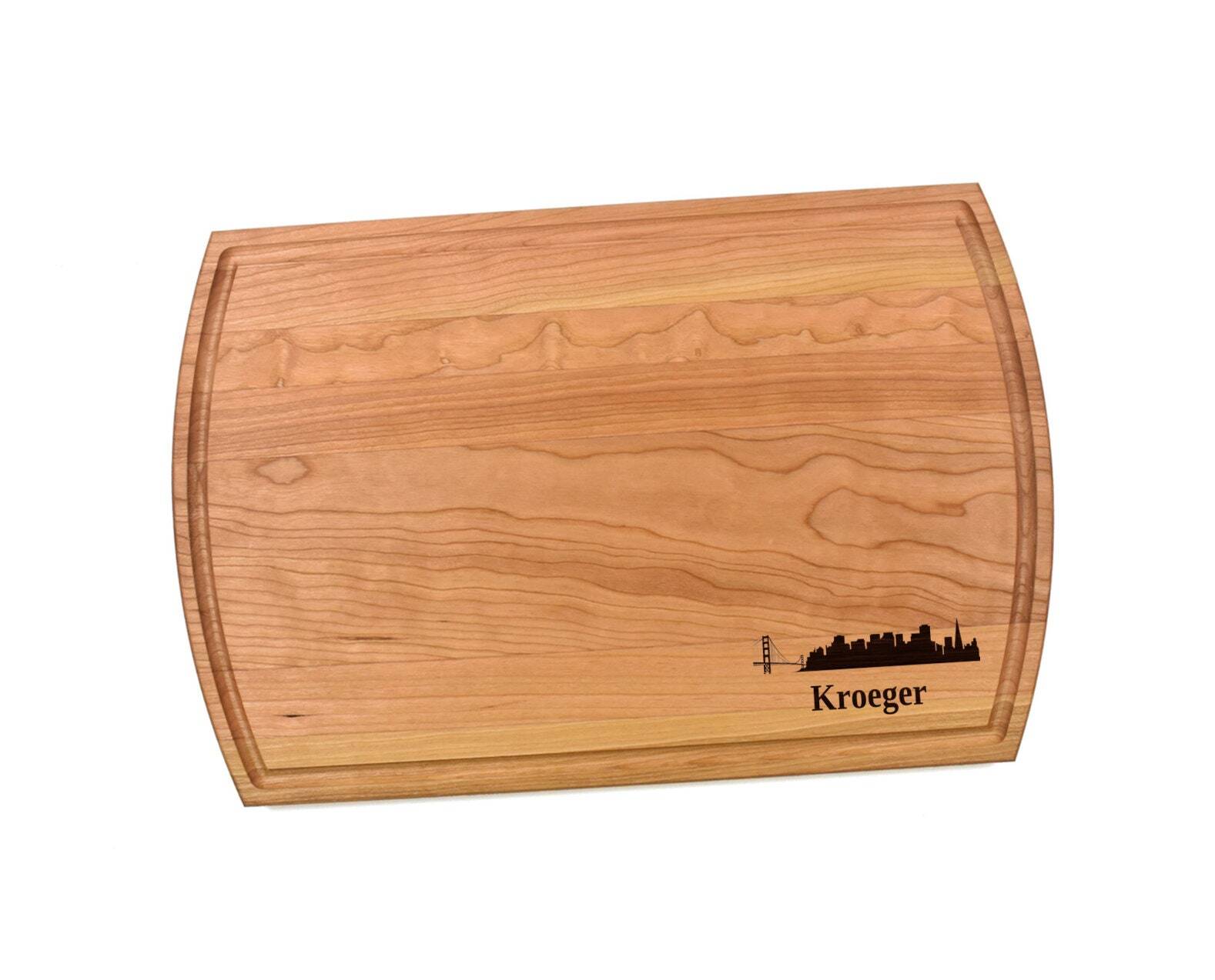 San Francisco Cutting Board | Frisco Skyline Charcuterie Board | Custom Serving