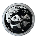 2006 Chinese 10 Yuan 1 oz 999 Pure Silver Panda Coin in Capsule