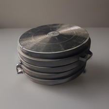 Active Carbon Kitchen Filters 5PCS for Range Hood 114*114*20MM Easy to Replace