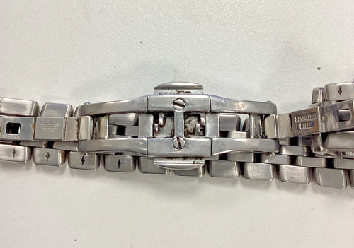 Emporio Armani Ladies Stainless Steel Watch AR 1825-251409 Working WA3 - Picture 11 of 16