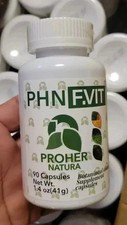 PROHER NATURA PHN Figure F VIT 100 NATURAL QUEMADOR DE GRASA 90 Capsules New 