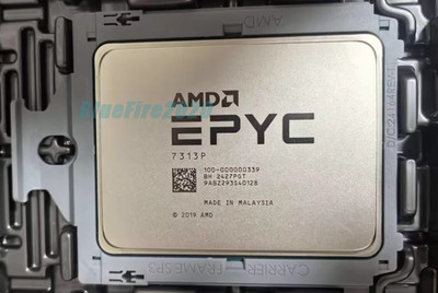 AMD Epyc Milan 7313P 16Cores 32Threads 3.0GHz SP3 155W CPU Processors EPYC 7313P