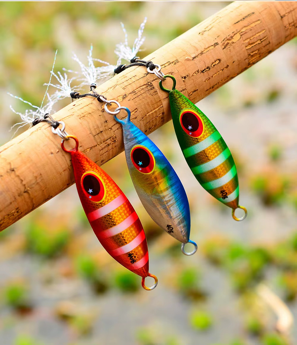 Big Jig Fishing Lure Weights 10G-60G Fishing Jigs Saltwater Lures Metal Bass Jig - Image 4