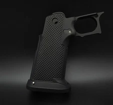 UNIQUE FIREARM SOLUTIONS 2011 DS BILLET ALUM GRIP REV.3 W/MSH BLACK ANODIZED