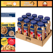 Dry Roasted Lightly Salted Peanuts Snack Mix - 16 oz Jars, Pack of 12, Healthy T