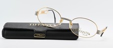 Tiffany Glasses Frame T487 C77 52-20 135 Oval 23KT Gold Plated