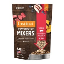 Instinct Raw Boost Mixers, Freeze Dried Dog Food 14 Ounce Pack of 1 , Beef