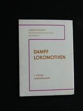 DAMPFLOKOMOTIVEN 1. Folge L&auml;nderbauart  Leporello mit 9 Ansichten + Information