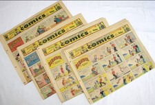 Vintage 1975 Lot of 4 Complete Newspaper Sunday Comic Sections