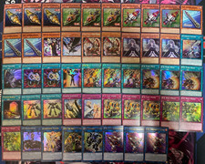 YUGIOH - R.B. DECK - VALCAN BOOSTER, STAGE LANDING, SHEPHERD'S CROOK, ACCESSCODE