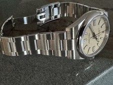 UNWORN 2025 Rolex Oyster Perpetual OP BEIGE Stainless Steel 41mm Watch 134300 4