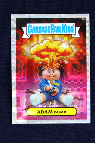 ADAM Bomb [Xfractor] #8a 2013 Garbage Pail Kids Chrome card