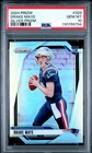 2024 Panini Prizm- Drake Maye #329 Silver Prizm RC PSA 10 New England Patriots