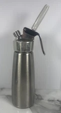 ISI Cream Whipper Dispenser Stainless Steel .5L 1 Pint No Co2 Or Cap