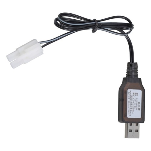 USB Powered 8.4V Charger Cable Cord For NiCD NiMH Remote Model L6.2 2P Plugs - Picture 7 of 8