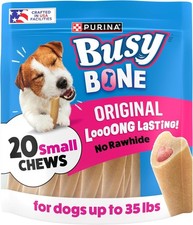 Made in USA Facilities Small Breed Dog Bones Mini 20 ct. Pouch