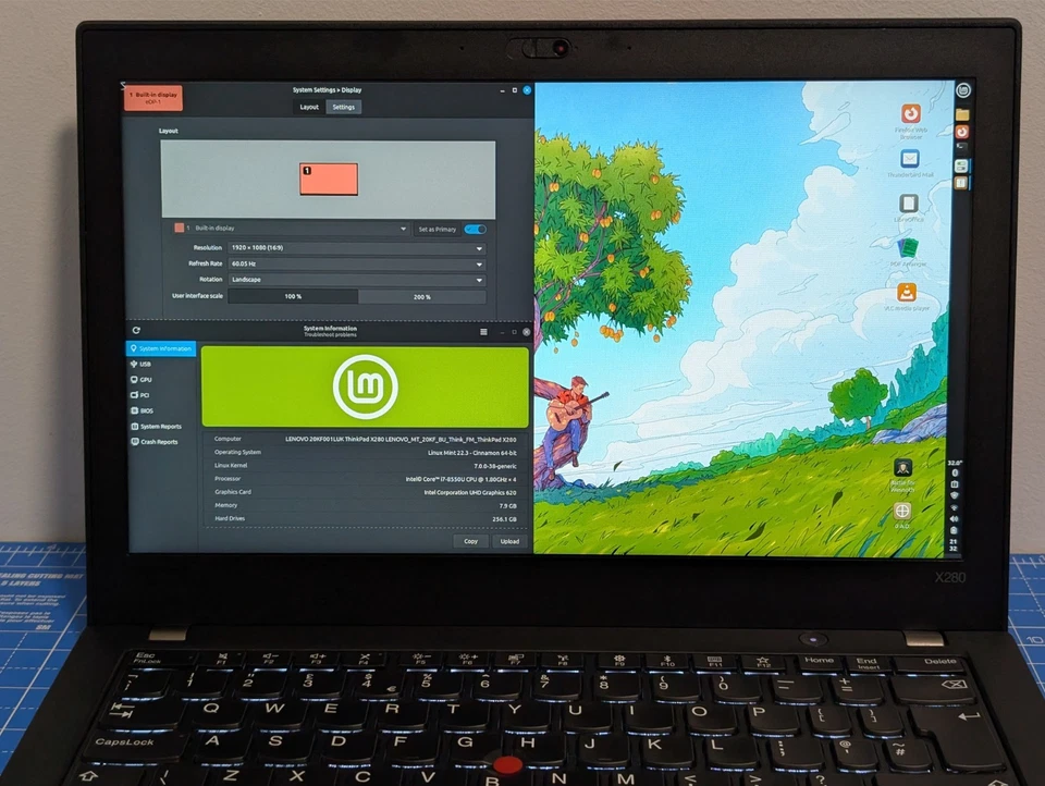 Lenovo ThinkPad X280 · i7-8550U · 8GB · 256GB, photo 4 of 5