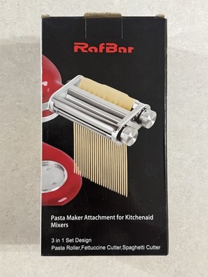 Rafbar Pasta Maker Attachment For Kitchenaid Mixer 