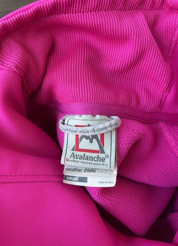 Avalanche Asymmetrical Zip Jacket Size S Pink Outdoor Hiking - Picture 4 of 6