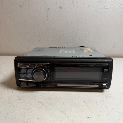 Alpine CDA-9853 Black Classic 18W RMS Car Stereo MP3/WMA CD Audio Receiver