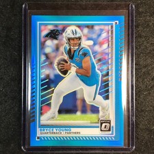 2025 Donruss Optic Football BRYCE YOUNG Base Aqua 70/349 #139