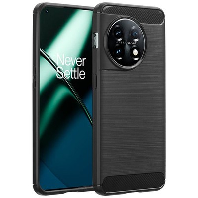 imoshion Brushed Back Cover OnePlus 11 - Schwarz