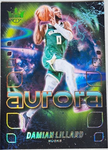 2024-25 Panini Court Kings Damian Lillard #1 Aurora Case Hit SSP 