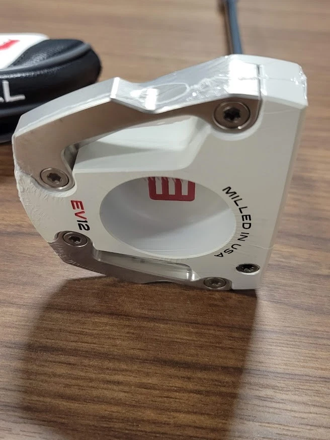 Evnroll EV12 Mallet Putter Right-Handed, 34-inch White NEW - Image 3 of 4