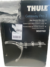 Thule Gateway Pro 3 Rear Mounted Bike Rack Holds 3 Bikes 900700 NEW Open Box