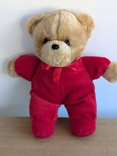 Freemasons TLC Hospital Appeal Teddy Bear Red Soft Plush Cuddly Toy 25cm