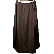 Vintage Shadowline black midi slip size large