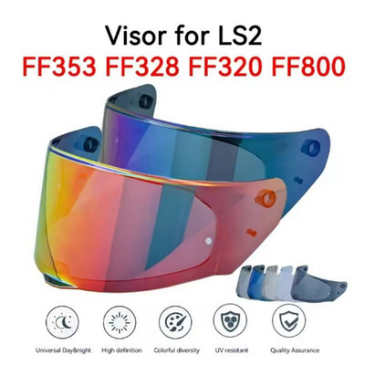 Motorcycle Helmet Visor For LS2 FF320 Stream FF353 Rapid FF328 FF800 Helmet Lens