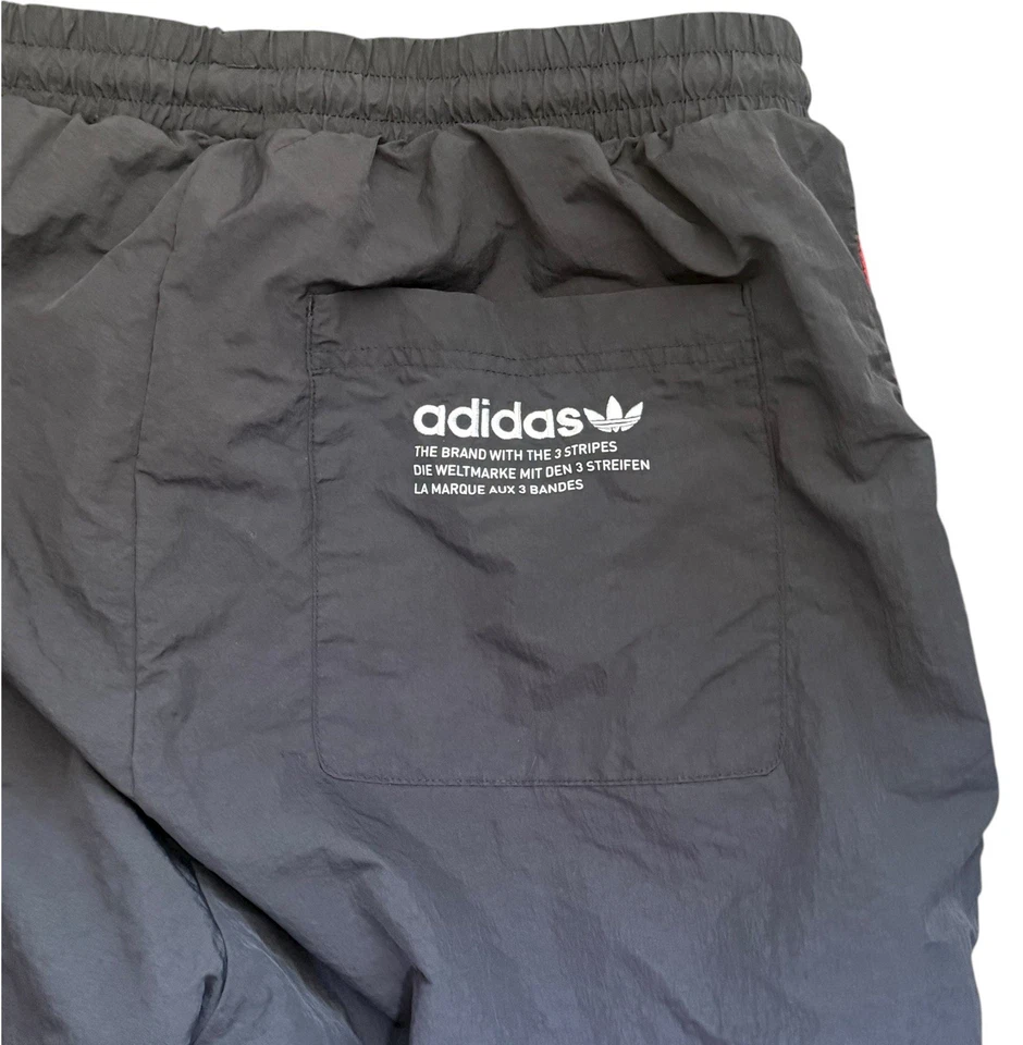 Pantalones deportivos Adidas ADICOLOR para hombre XL originales Primegreen Trefoil negros Foto 3 de 4