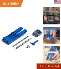 Durable Pocket-Hole Jig 320 for Easy Woodworking - Create Rock-Solid Joints