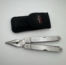 Leatherman Super Tool Multitool Vintage 1996 Pat Pend USA Made With Sheath