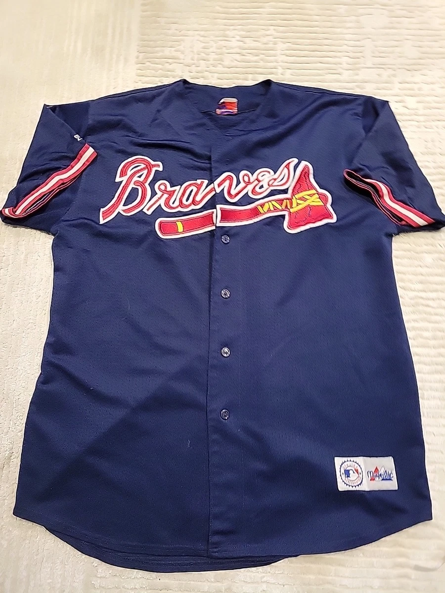 Majestic Chipper Jones MLB Jerseys for sale | eBay