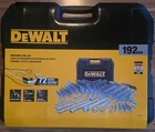 DEWALT DWMT75049 192 Pcs. Mechanics SAE and Metric Socket Wrench Set New!