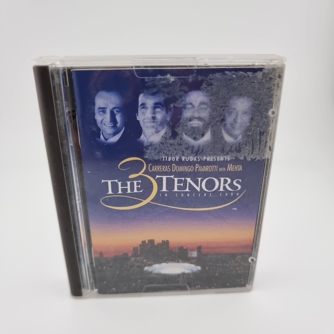 THE 3 TENORS in Concert - MD MiniDisc Album 1994 Carreras, Domingo, Pavarotti