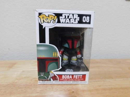 New Funko Pop Star Wars #08 Boba Fett bobble-head figure