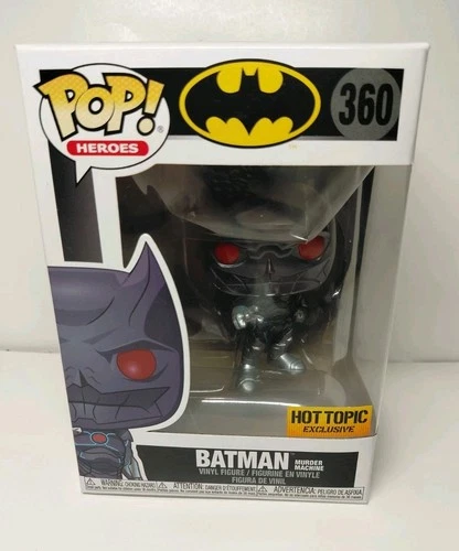 Funko Pop! Heroes: Batman (Murder Machine) #360 Hot Topic Exc Vinyl Figure DC
