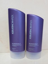 KERATIN COMPLEX BLONDESHELL DEBRASS  BRIGHTEN SHAMPOO  CONDITIONER 13.5 OZ